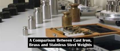 A Comparison Between Cast Iron, Brass and Stainless Steel Weights